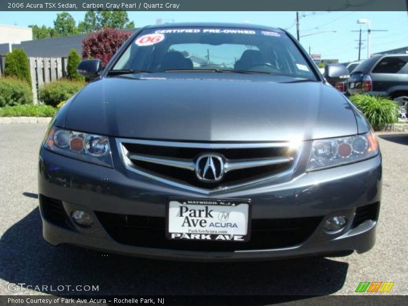 Carbon Gray Pearl / Quartz Gray 2006 Acura TSX Sedan