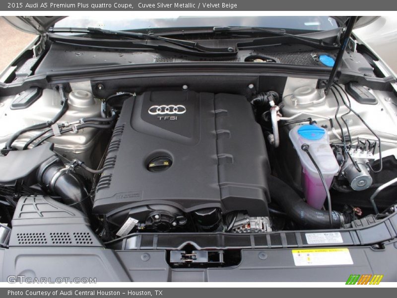  2015 A5 Premium Plus quattro Coupe Engine - 2.0 Liter Turbocharged TFSI DOHC 16-Valve VVT 4 Cylinder