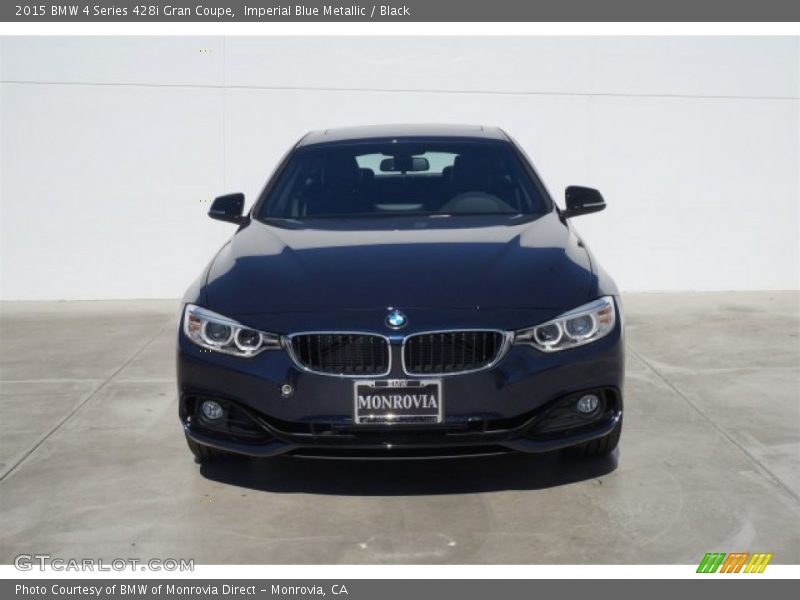 Imperial Blue Metallic / Black 2015 BMW 4 Series 428i Gran Coupe