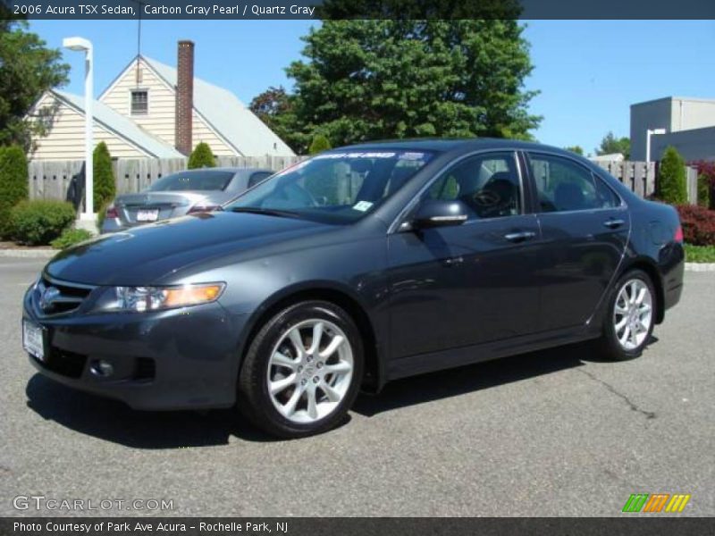 Carbon Gray Pearl / Quartz Gray 2006 Acura TSX Sedan