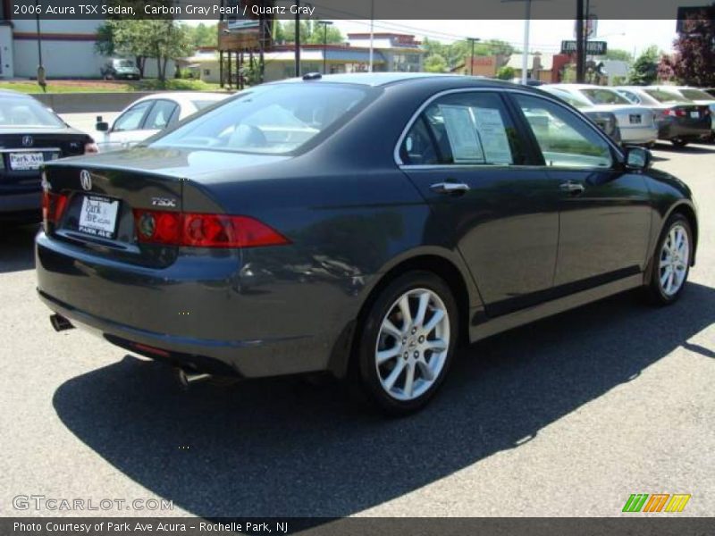 Carbon Gray Pearl / Quartz Gray 2006 Acura TSX Sedan