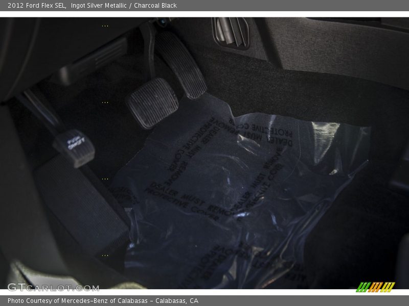Ingot Silver Metallic / Charcoal Black 2012 Ford Flex SEL