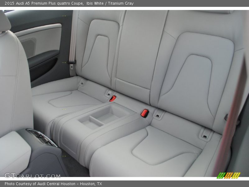 Rear Seat of 2015 A5 Premium Plus quattro Coupe