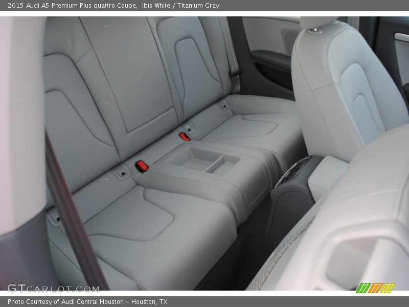 Rear Seat of 2015 A5 Premium Plus quattro Coupe