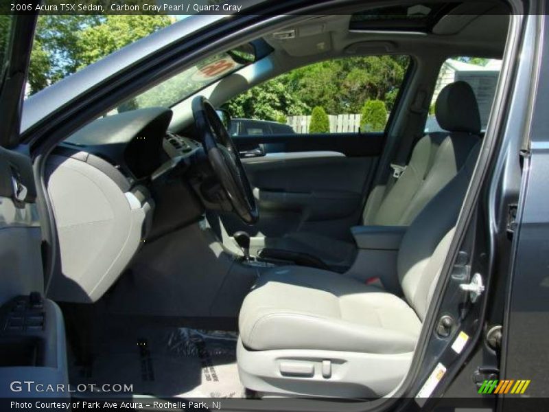 Carbon Gray Pearl / Quartz Gray 2006 Acura TSX Sedan
