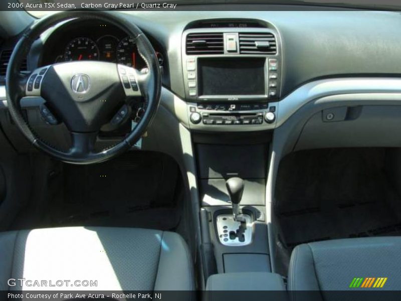 Carbon Gray Pearl / Quartz Gray 2006 Acura TSX Sedan