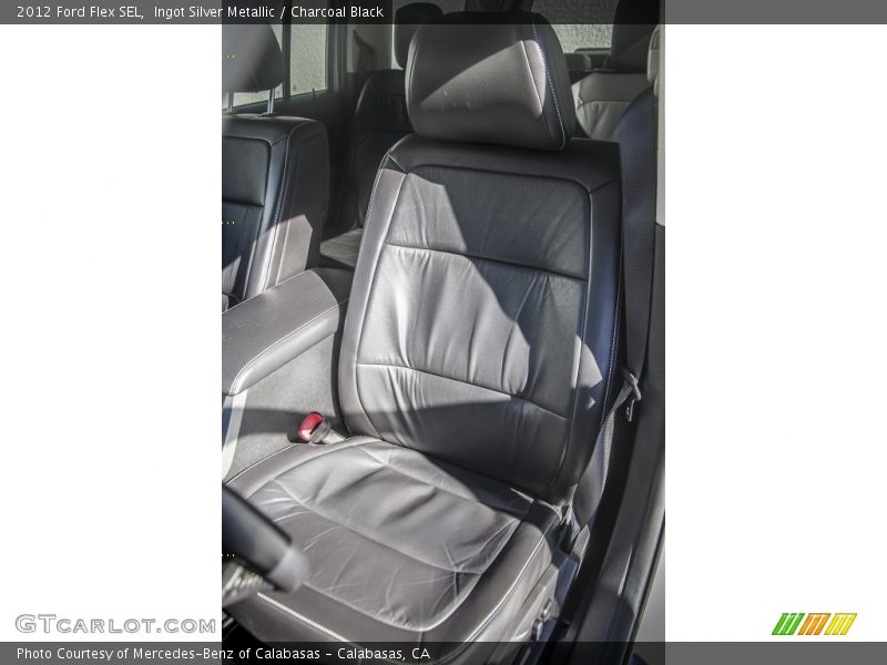 Ingot Silver Metallic / Charcoal Black 2012 Ford Flex SEL