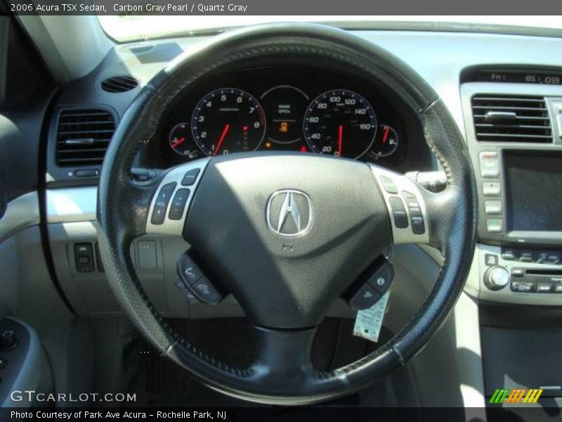 Carbon Gray Pearl / Quartz Gray 2006 Acura TSX Sedan