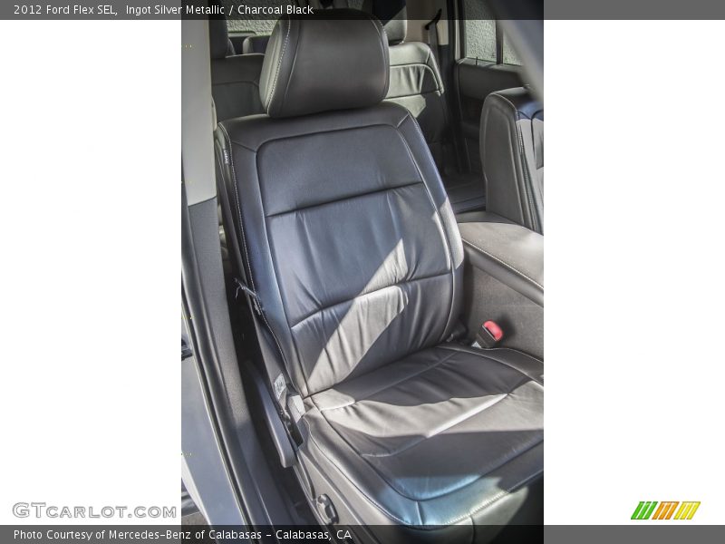 Ingot Silver Metallic / Charcoal Black 2012 Ford Flex SEL