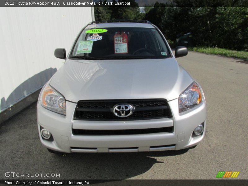 Classic Silver Metallic / Dark Charcoal 2012 Toyota RAV4 Sport 4WD