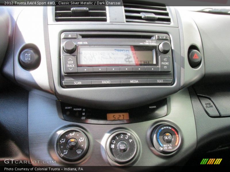 Classic Silver Metallic / Dark Charcoal 2012 Toyota RAV4 Sport 4WD