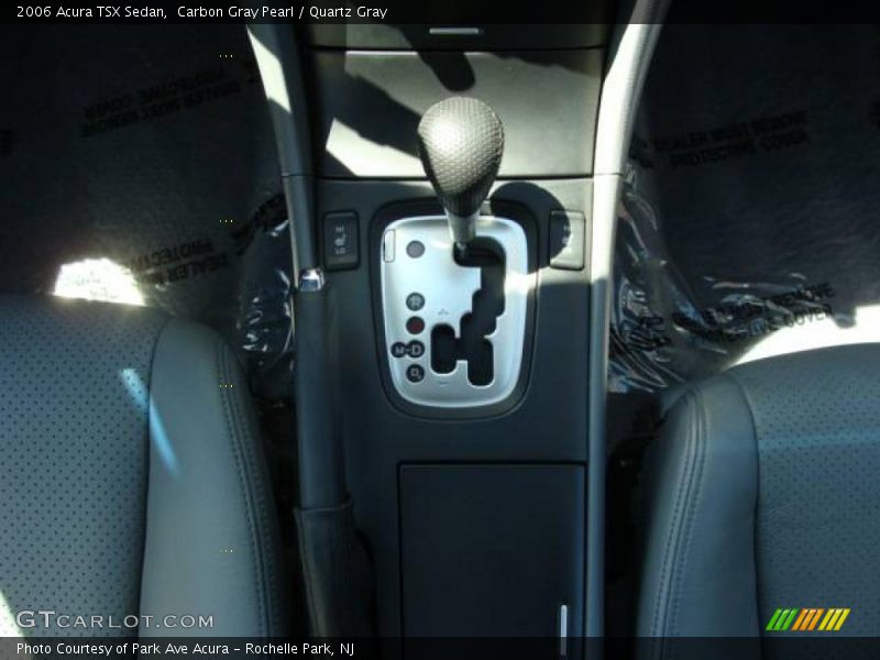 Carbon Gray Pearl / Quartz Gray 2006 Acura TSX Sedan
