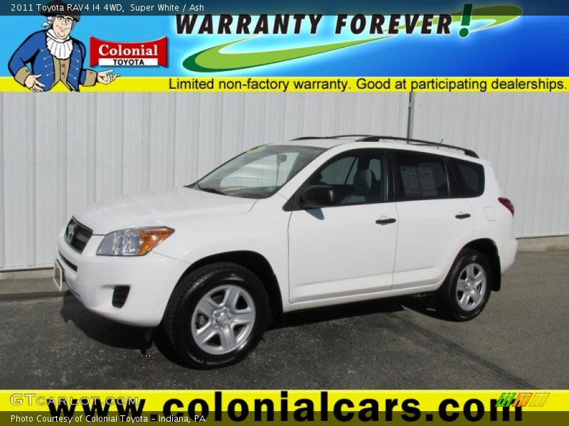 Super White / Ash 2011 Toyota RAV4 I4 4WD