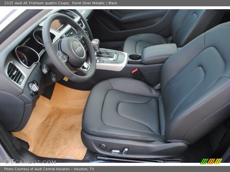  2015 A5 Premium quattro Coupe Black Interior