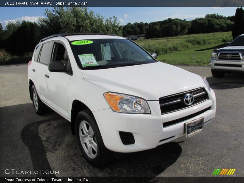 Super White / Ash 2011 Toyota RAV4 I4 4WD