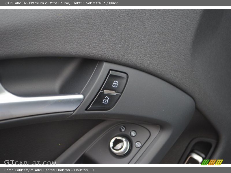Floret Silver Metallic / Black 2015 Audi A5 Premium quattro Coupe