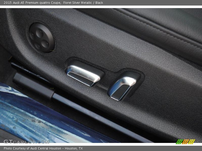 Floret Silver Metallic / Black 2015 Audi A5 Premium quattro Coupe