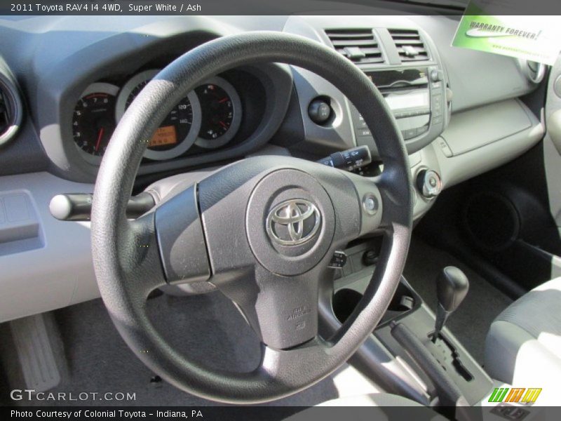 Super White / Ash 2011 Toyota RAV4 I4 4WD