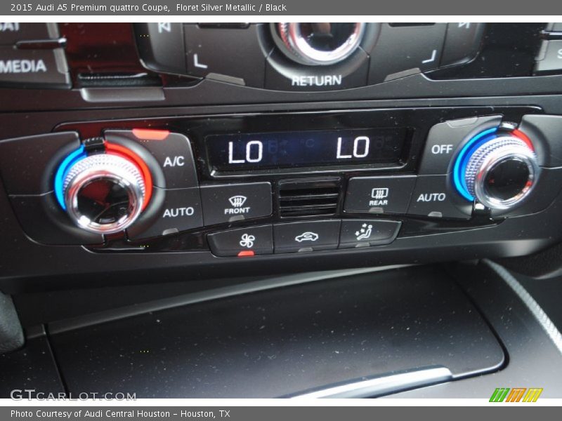 Controls of 2015 A5 Premium quattro Coupe