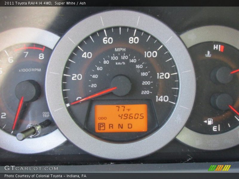 Super White / Ash 2011 Toyota RAV4 I4 4WD