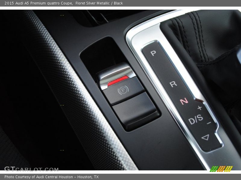 Floret Silver Metallic / Black 2015 Audi A5 Premium quattro Coupe