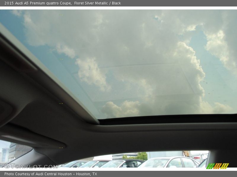 Floret Silver Metallic / Black 2015 Audi A5 Premium quattro Coupe
