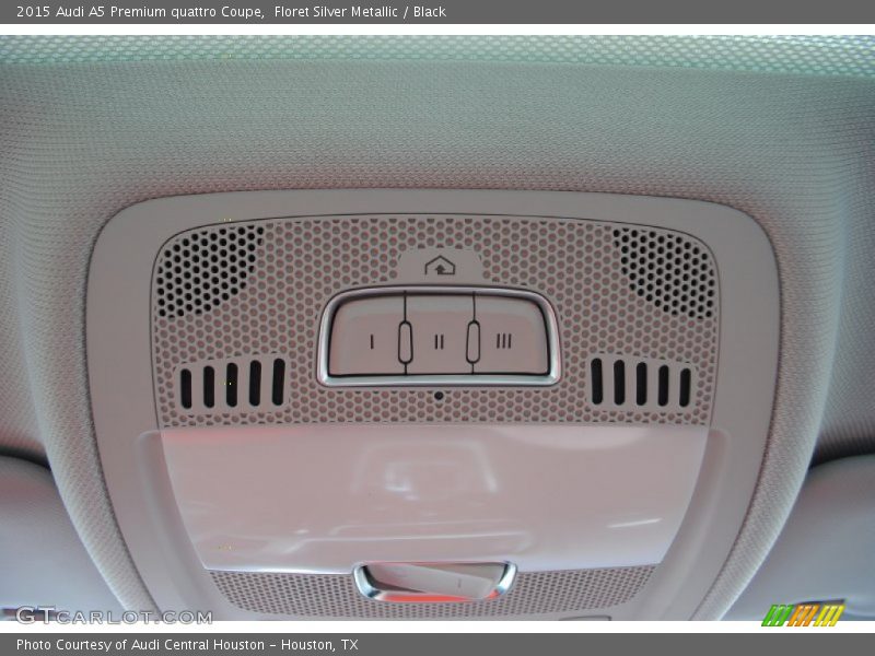 Floret Silver Metallic / Black 2015 Audi A5 Premium quattro Coupe