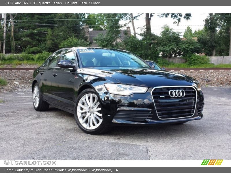 Front 3/4 View of 2014 A6 3.0T quattro Sedan