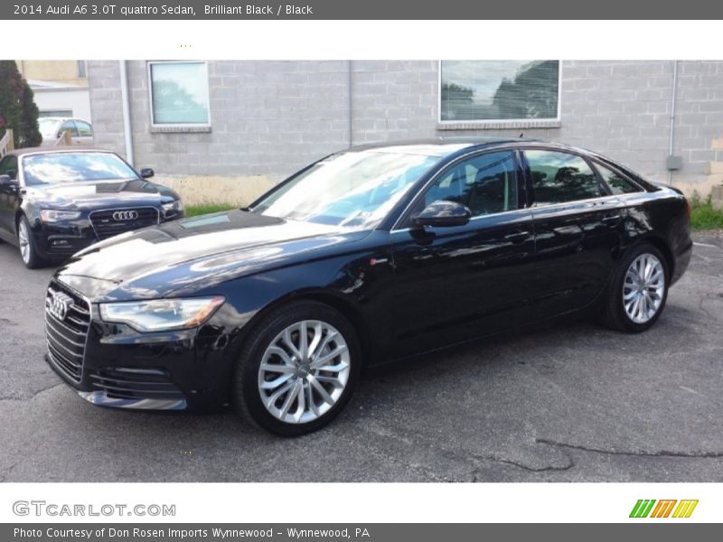 Brilliant Black / Black 2014 Audi A6 3.0T quattro Sedan