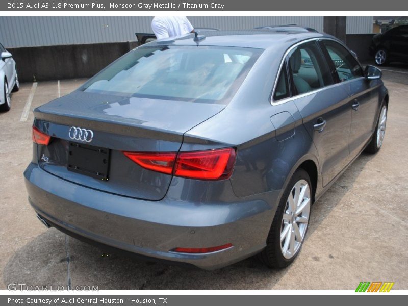 Monsoon Gray Metallic / Titanium Gray 2015 Audi A3 1.8 Premium Plus
