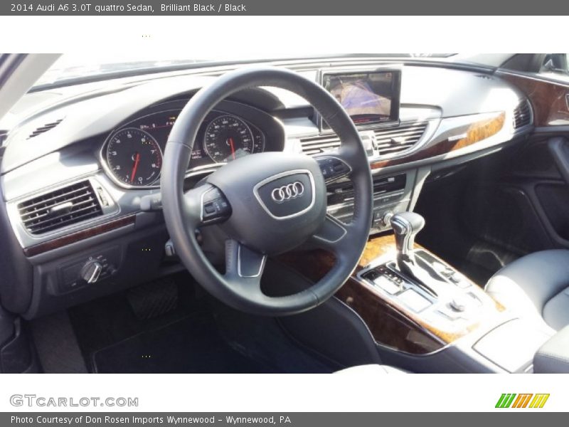 Brilliant Black / Black 2014 Audi A6 3.0T quattro Sedan