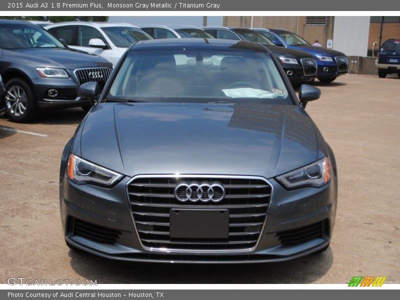 Monsoon Gray Metallic / Titanium Gray 2015 Audi A3 1.8 Premium Plus