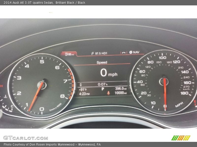 Brilliant Black / Black 2014 Audi A6 3.0T quattro Sedan