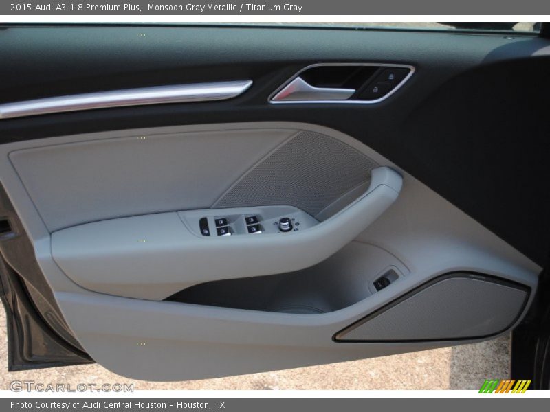 Monsoon Gray Metallic / Titanium Gray 2015 Audi A3 1.8 Premium Plus