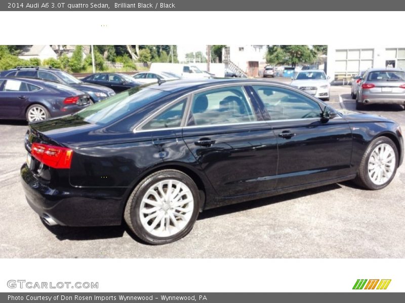 Brilliant Black / Black 2014 Audi A6 3.0T quattro Sedan