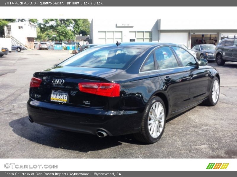 Brilliant Black / Black 2014 Audi A6 3.0T quattro Sedan