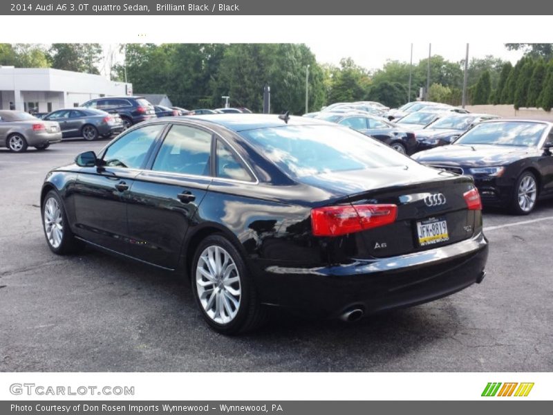 Brilliant Black / Black 2014 Audi A6 3.0T quattro Sedan