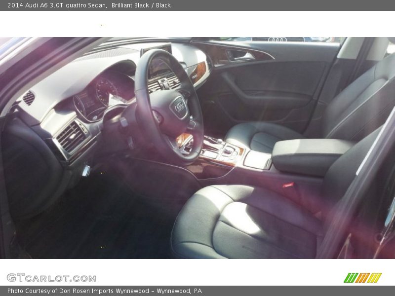 Brilliant Black / Black 2014 Audi A6 3.0T quattro Sedan