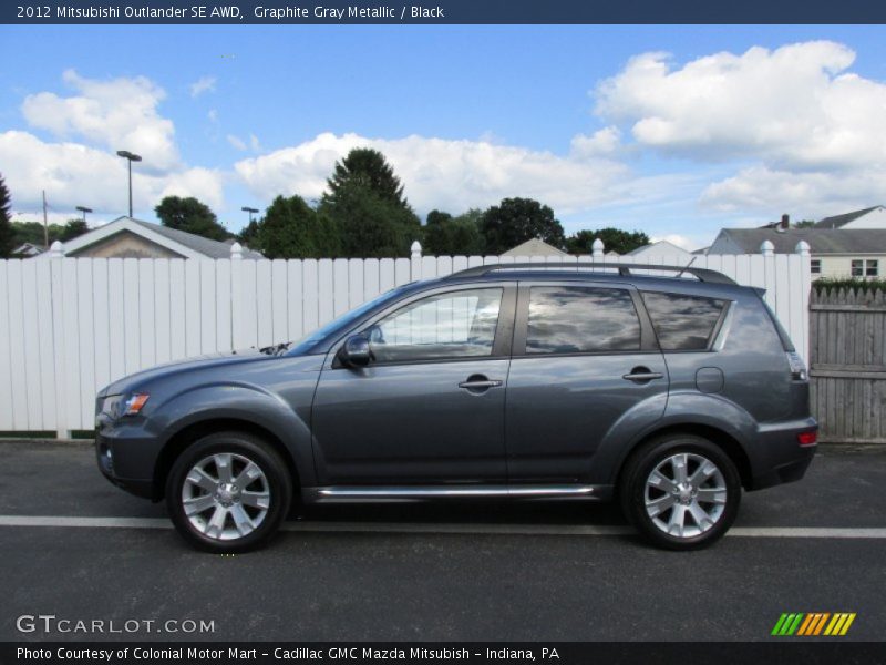  2012 Outlander SE AWD Graphite Gray Metallic