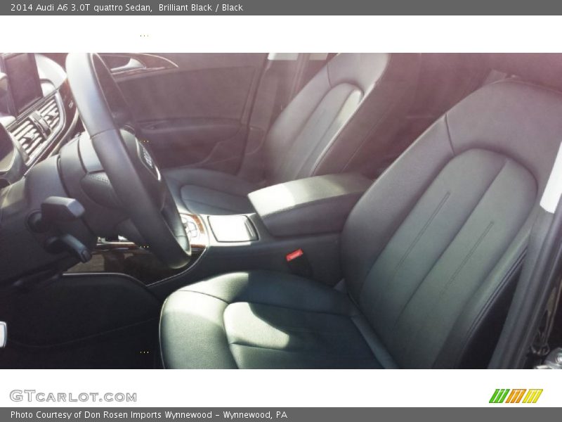 Brilliant Black / Black 2014 Audi A6 3.0T quattro Sedan