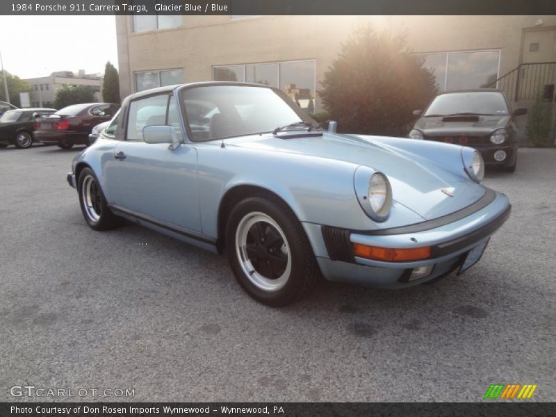 Front 3/4 View of 1984 911 Carrera Targa