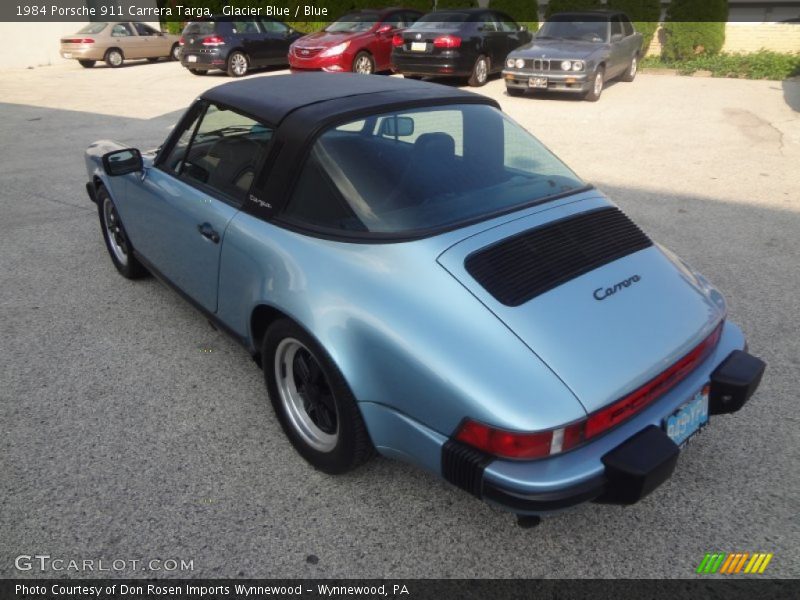  1984 911 Carrera Targa Glacier Blue