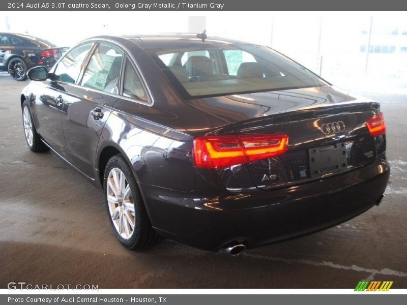 Oolong Gray Metallic / Titanium Gray 2014 Audi A6 3.0T quattro Sedan