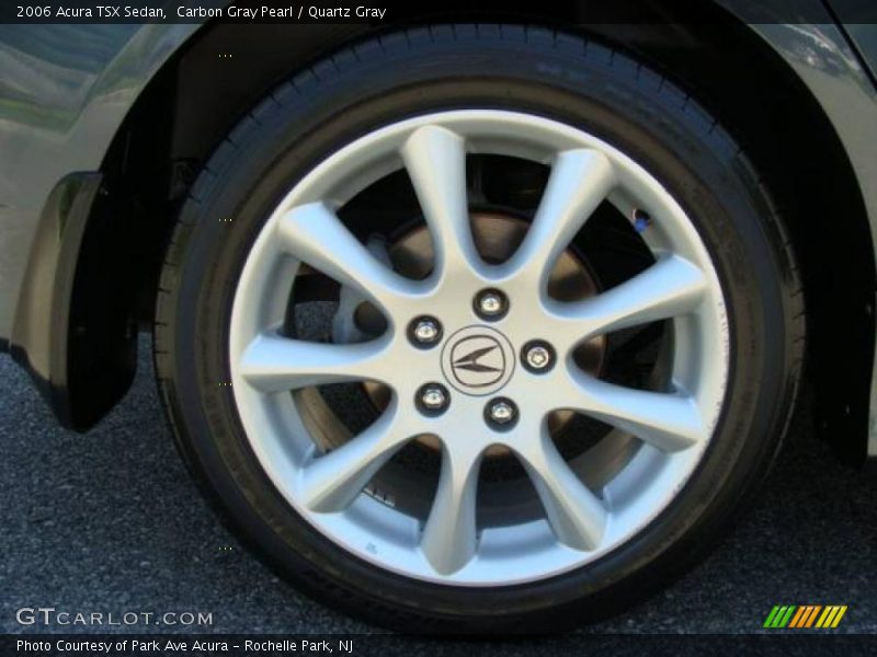 Carbon Gray Pearl / Quartz Gray 2006 Acura TSX Sedan