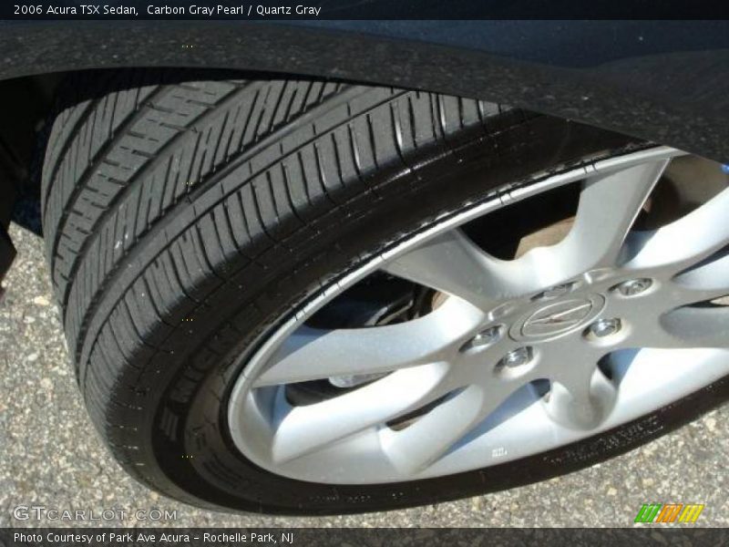 Carbon Gray Pearl / Quartz Gray 2006 Acura TSX Sedan