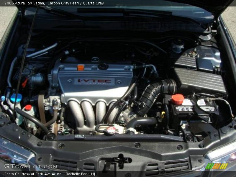 Carbon Gray Pearl / Quartz Gray 2006 Acura TSX Sedan