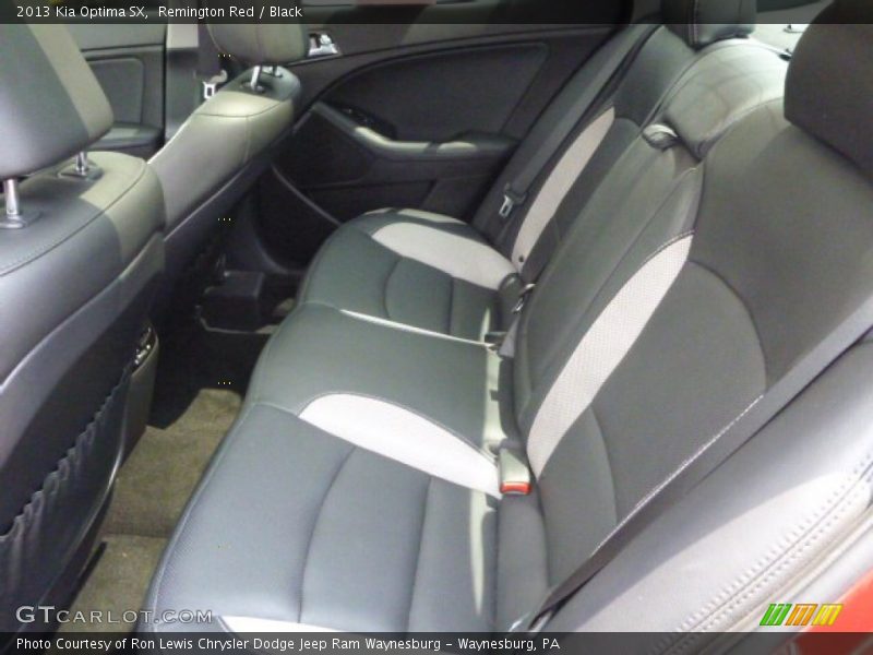 Remington Red / Black 2013 Kia Optima SX