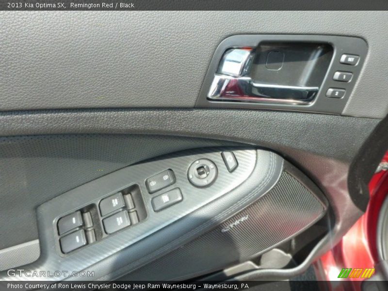 Remington Red / Black 2013 Kia Optima SX