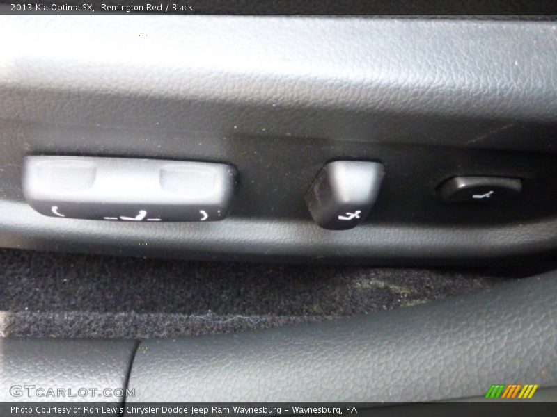Remington Red / Black 2013 Kia Optima SX