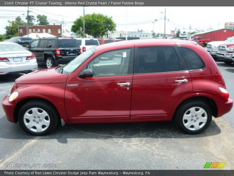 Inferno Red Crystal Pearl / Pastel Pebble Beige 2006 Chrysler PT Cruiser Touring